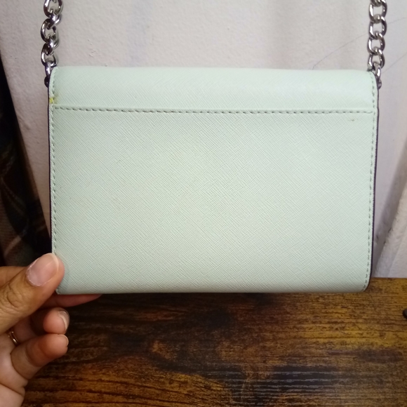 Michael Kors, Women's, Crossbody Bag, Color Blue, Snap Closure - Picture 5 of 16